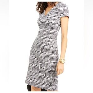 MICHAEL Michael Kors Sheath dress Black and White plaid women’s size small